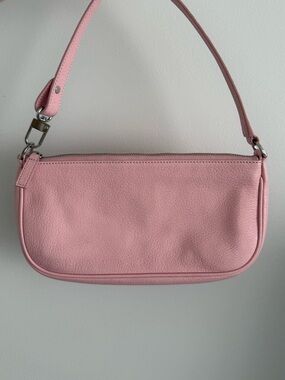 ByFar Pink Leather Shoulder Bag